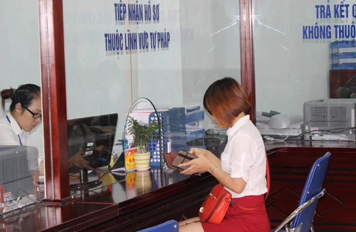 Đo sự hài lòng của người dân khi tới “cửa công”