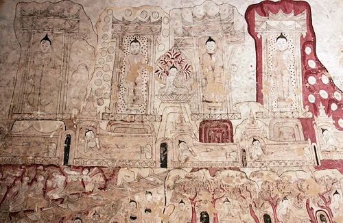 Bích họa trường tồn trong các ngôi đền ở Bagan