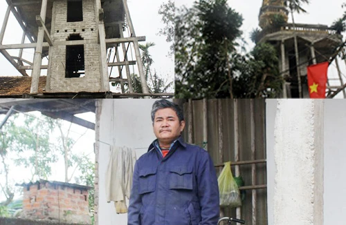 Một lão nông gàn thành “kiến trúc sư” đặc biệt và ngôi nhà kỳ quái gần một phần tư thế kỷ vẫn chưa hoàn thiện