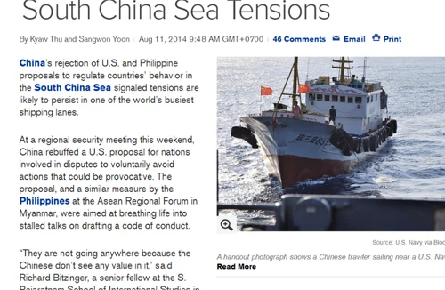 Trung Quốc cố chấp và cố tình trì hoãn trong vấn đề Biển Đông