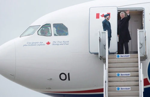 Canada trang bị chống tên lửa cho chuyên cơ Thủ tướng