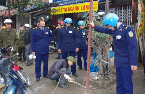 Đồng loạt ra quân đảm bảo trật tự đô thị