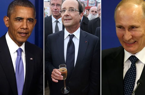 Tiếp nguyên thủ Nga- Mỹ, Tổng thống Pháp ăn tối 2 lần