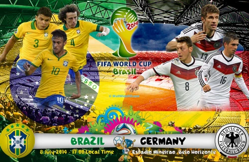 Bán kết 1, 3h ngày 9-7: Brazil - Đức: Chứng minh sức mạnh