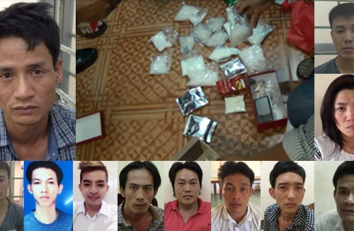 Khám phá đường dây ma tuý của giang hồ Hải Phòng 