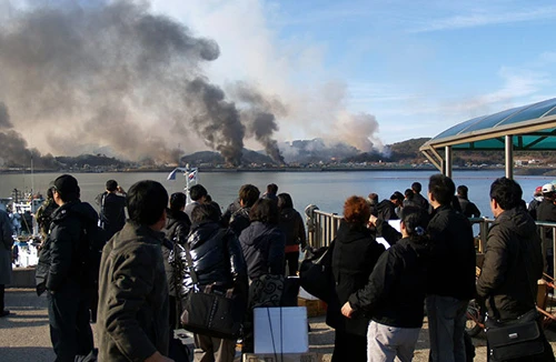 Hàn Quốc nã pháo đáp trả Triều Tiên