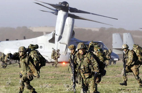  8 kịch bản phòng vệ tập thể của Nhật Bản