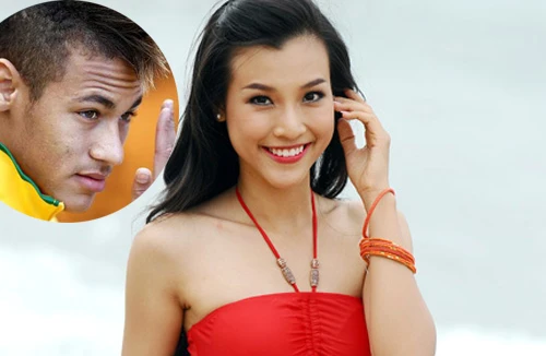 Á hậu Vũ Ngọc Hoàng Oanh: Đặt niềm tin vào Neymar