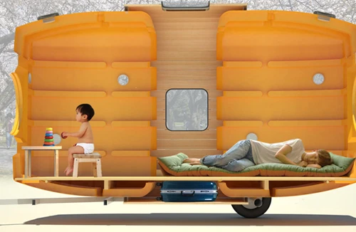 Ngôi nhà lý tưởng trong… bể nước