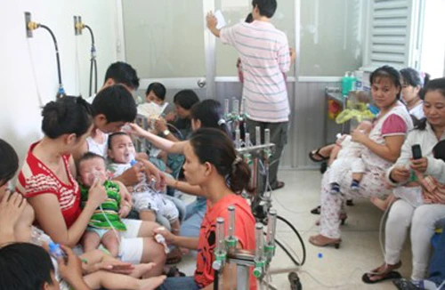 Phòng bệnh hô hấp cho trẻ trong thời tiết nồm ẩm