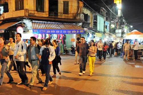 Mở rộng phạm vi đi bộ khu phố cổ