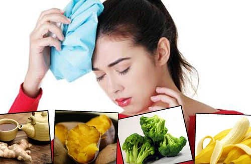 Thực phẩm trị chứng đau đầu 