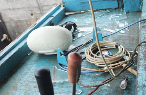 Quảng Ngãi: Tàu cá lại bị tàu Trung Quốc đâm vỡ 