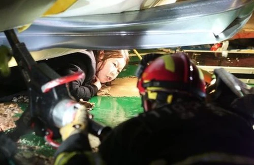 Sập nhà tại Hàn Quốc,10 người chết