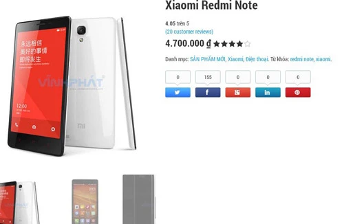 Tràn ngập điện thoại hãng Xiaomi bị nghi làm “gián điệp”