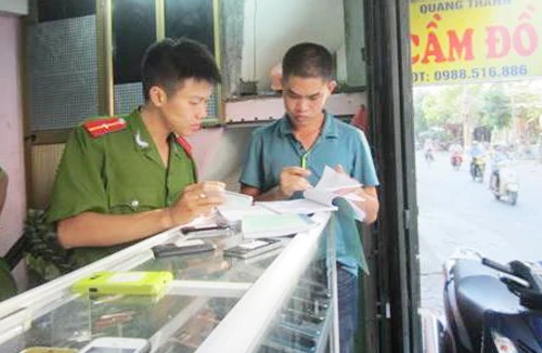 Chặn nguồn tội phạm từ hoạt động cầm đồ