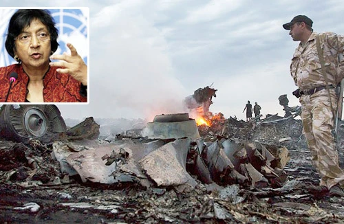 “Bắn rơi máy bay MH17 là tội ác chiến tranh”