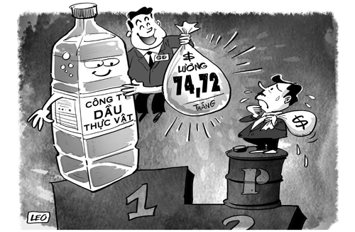 Dầu khí thua... dầu ăn