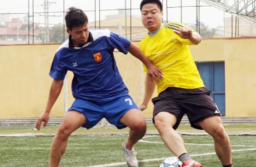 Giải bóng đá Cụm thi đua số 4 CATP Hà Nội: Cuốn hút và kịch tính 