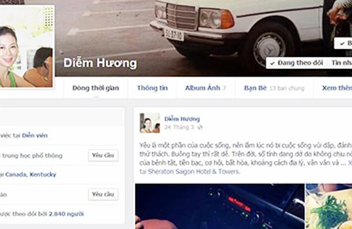 Một cô gái giả mạo facebook của diễn viên Diễm Hương để vay tiền: Có phạm tội lừa đảo không?