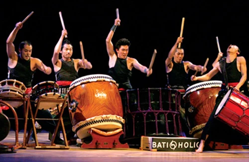 Đoàn trống truyền thống Nhật Bản đến Việt Nam