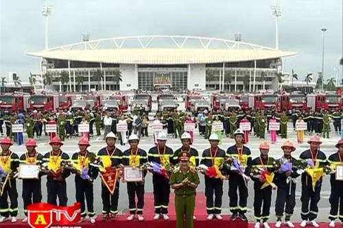 Chung kết Hội thi thể thao nghiệp vụ chữa cháy và cứu nạn, cứu hộ toàn quốc năm 2015