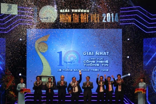 Giải thưởng “Nhân tài Đất Việt 2014": Lần đầu trao 3 giải nhất lĩnh vực CNTT