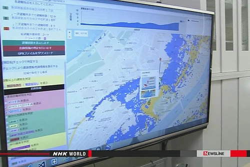 Hệ thống tìm đường thoát hiểm khi có sóng thần