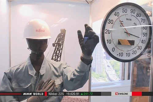 Fujitsu chế tạo thiết bị chống say nắng