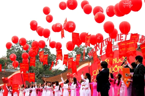 Những hình ảnh đẹp tại Ngày thơ Việt Nam 