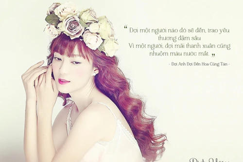 Đinh Hương ra mắt single "Đợi anh đến hoa cũng tàn" 