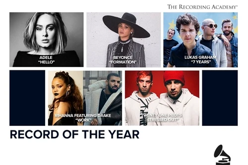 Lễ trao giải Grammy 2017 được truyền hình trực tiếp trên VTV6