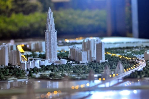 Công bố quy hoạch siêu tổ hợp tài chính cao 108 tầng trên trục Nhật Tân - Nội Bài
