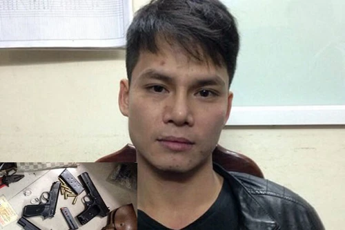 Trốn truy nã, súng giắt lưng, tính phá cây ATM cướp tiền