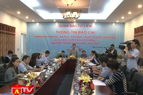 Tổng kết tình hình kinh tế - xã hội, quốc phòng - an ninh Bắc Từ Liêm