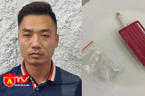 Bắt đối tượng cất giấu ma túy trong nhà nghỉ