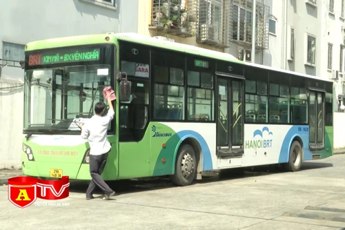 Hà Nội: Xe buýt đảm bảo yêu cầu phòng, chống dịch