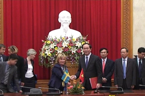 Bộ Công an Việt Nam và Bộ Tư pháp Thụy Điển ký kết Hiệp định phòng chống tội phạm