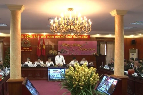 Sơ kết công tác bảo vệ ANTT Tết Nguyên đán Quý Tỵ 2013