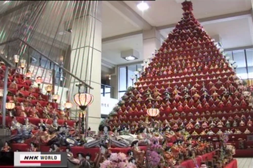 Nhật: Tổ chức triển lãm trưng bày búp bê truyền thống