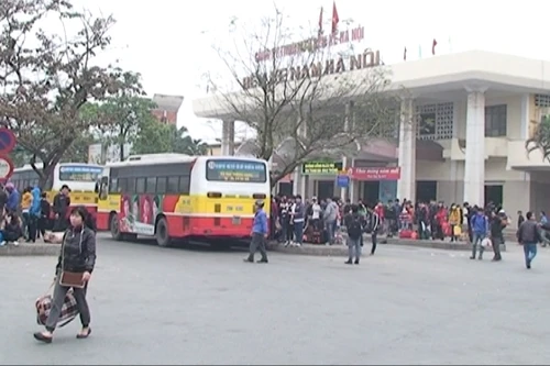 Tổng Cty vận tải HN đảm bảo phục vụ vận chuyển hành khách dịp Tết