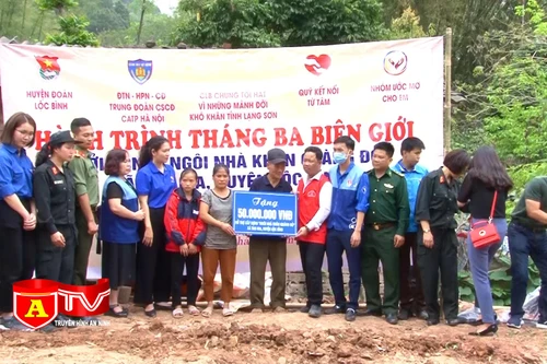 Tuổi trẻ Trung đoàn CSCĐ với hành trình “Tháng 3 biên giới” 