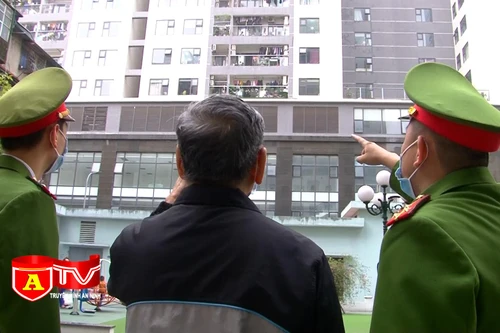 Dán 200 khuyến cáo phòng ngừa cháy nổ và tai nạn thương tích ở khu chung cư