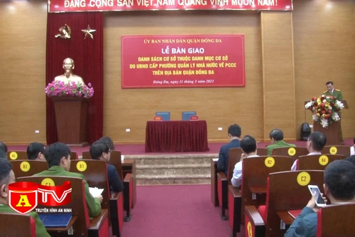 Phân cấp trách nhiệm cho cơ sở quản lý công tác phòng cháy, chữa cháy