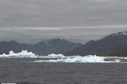 Băng tan trên diện rộng tại Greenland