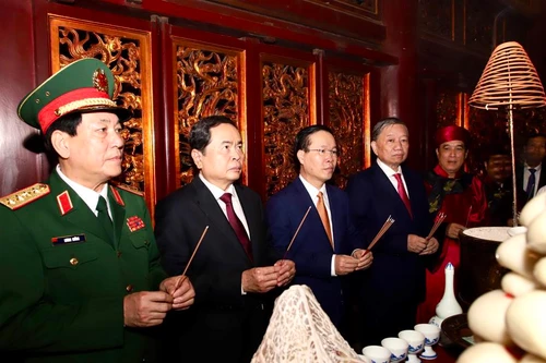 Thành kính Lễ dâng hương tưởng niệm các Vua Hùng năm 2023