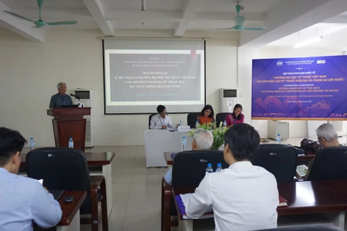 Hội thảo khoa học quốc tế "Trường Đại học Mỹ thuật Việt Nam 100 năm kiến tạo mỹ thuật hiện đại và phụng sự đất nước".