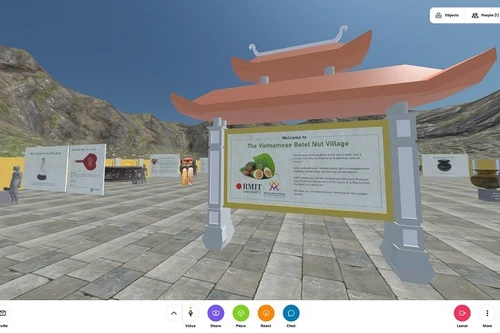 Quảng bá văn hóa trầu cau Việt qua không gian ảo 3D