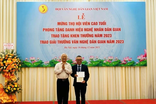 Giải thưởng Văn nghệ Dân gian năm 2023 tiếp tục không có giải A