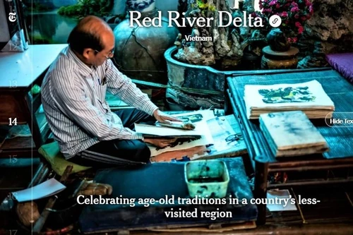 Đồng bằng sông Hồng lọt top 52 điểm đến năm 2022